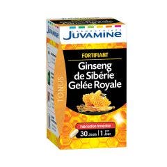 Ginseng De Siberie Gelee Royale Fortifiant x30 Gélules Juvamine
