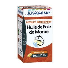 Huile De Foie De Morue 30 Capsules Juvamine