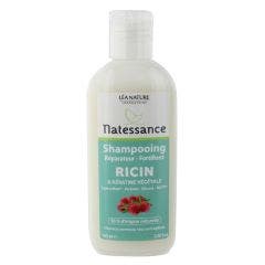 Shampooing Fortifiant Ricin et Kératine Végétale 100 ml Cheveux Normaux Secs ou Fragilisés Natessance