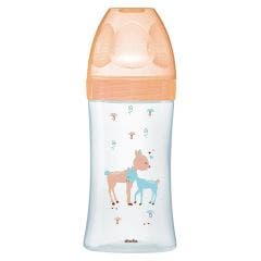 DODIE SENSATION+ BIBERON BEIGE BICHE DEBIT 2 MOYEN 0-6 MOIS 270ML