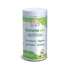 Curcuma + Piperine Bio 90 Gelules 2400mg Be-Life