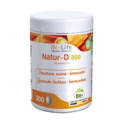 Natur-d 800 200 Capsules Be-Life