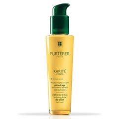 Hydra Rituel Intense Hydratation Creme De Jour Brillance Cheveux Secs Sans Rincage 100ml Karite René Furterer