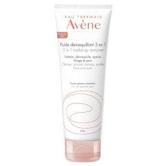 Fluide Demaquillant 3 En 1 Visage Et Yeux Peaux Sensibles 200ml Mes Essentiels Avène