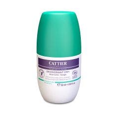 Deodorant 24h Roll-on Aloe Vera Et Sauge Bio 50ml Cattier