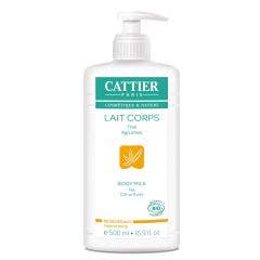Lait Corps Regenerant The Et Agrumes Bio 500ml Cattier