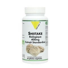 Shiitake Bio 400mg 60 Gélules Vit'All+