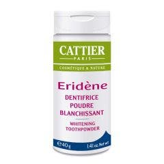 Eridene En Poudre Blanchissant Bio 40g Dentifrice Cattier