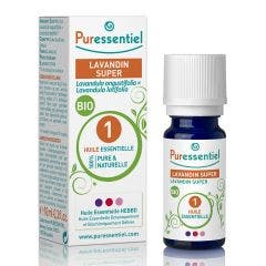 Lavandin Super Bio 10ml Huiles Essentielles Puressentiel