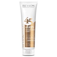 Revlonissimo 45 Days Color Care Shampooing & Conditioner Apres-shampooing Golden Blondes 275ml Revlon Professional