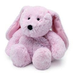 Bouillotte Lapin Rose Cozy Peluche Soframar