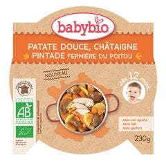Assiette Repas Avec Morceaux Bio Des 12 Mois 230g Babybio