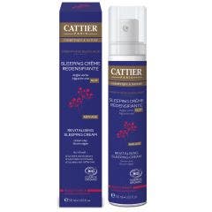 Sleeping Creme Redensifiante Nuit Rides Et Fermete Bio 50ml Shampooing Cattier