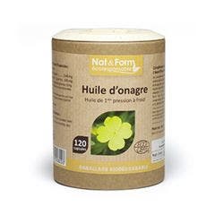 HUILE ONAGRE BIO 120 capsules Nat&Form