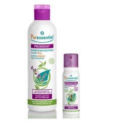 Shampooing Pouxdoux Bio + Spray Repulsif 200ml Puressentiel