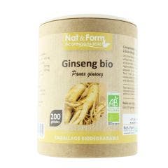 GINSENG BIO 200 Gélules Nat&Form