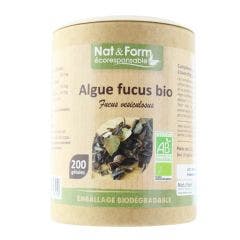 ALGUE FUCUS BIO 200 Gélules Nat&Form