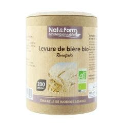 Levure De Biere Revivifiable Bio 200 Gelules Nat&Form