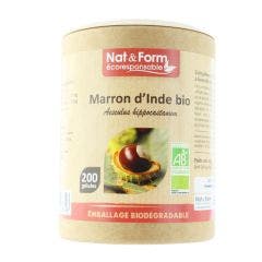 MARRON D'INDE BIO 200 Gélules Nat&Form