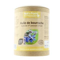 HUILE DE BOURRACHE 120 capsules Nat&Form