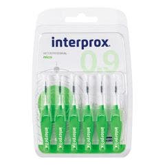 Micro Brossettes Interdentaires Vert X6 Interprox