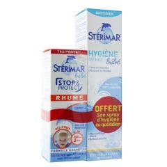 Bebe Stop&protect Rhume + Hygiene Du Nez Offert 15ml Sterimar