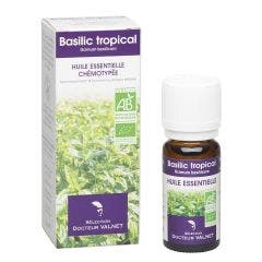 HUILE ESSENTIELLE BASILIC TROPICAL BIO 10ml Dr. Valnet