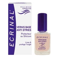 Vernis Base Anti Stries Protecteur Au Silicium 10ml Ecrinal
