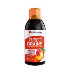 Draineur Minceur et Elimination Goût Thé-Pêche 500ml TurboDraine Forté Pharma
