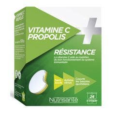 Vitamine C + Propolis 24 Comprimes A Croquer Nutrisante