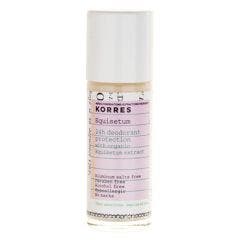 Deodorant Roll-on Fraicheur Protection 24h Peaux Sensibles Et Epilees 30ml Korres