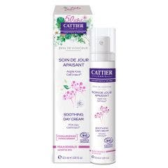 Soin De Jour Apaisant Brin De Douceur Peaux Sensibles Bio 50ml Cattier