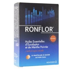 Ronflor Anti-ronflement 15 Pastilles Novodex