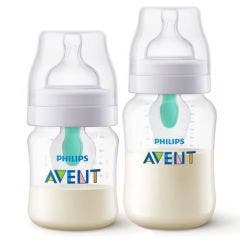 Biberons 125ml + 260ml Anti-Colic Avent