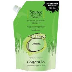 Source Eau Demaquillante Micellaire Recharge Amande Gourmande 400ml Enchantee Garancia