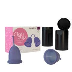 Claricup Duopack Coupe Menstruelle Antimicrobien Lyocentre