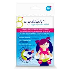 Protege Cuvette De Toilettes Jetable Extra Large X10 Orgakiddy