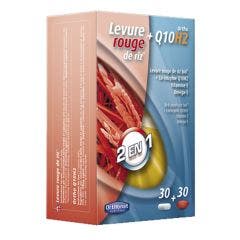 Levure De Riz Rouge Ortho Q10 H2 30 Gelules Orthonat