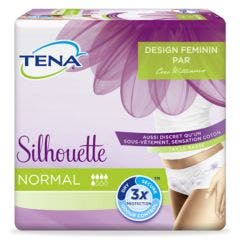 Normal Medium Fuites Urinaires Legeres A Moderees X12 Silhouette Tena