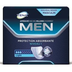Discreet Protection Absorbante Niveau 1 Light X24 Men Tena