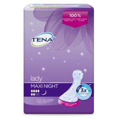 Maxi Night Serviettes Speciales Nuit X12 Lady Tena