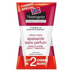 Duo Creme Mains Concentree Sans Parfum 2x50ml Neutrogena