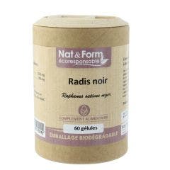 Radis Noir Ecoresponsable 60 Gélules Nat&Form