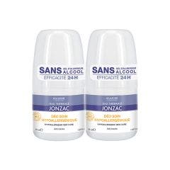 Deodorant Soin Hypoallergenique Bio 2x50ml Eau thermale Jonzac