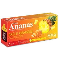 Ananas Bruleur De Graisse 7 Jours 7 Fioles de 10ml Extra Saveur Ananas Milical