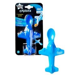 TOMMEE TIPPEE CUILLERES AVION DES 4 MOIS X2