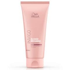 Conditionneur Apres-shampooing Raviveur Couleur Blond Chaud 200ml Invigo Blonde Recharge Wella Professionals