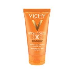 Emulsion Anti Brillance Toucher Sec Spf30 50 ml Ideal Soleil Vichy