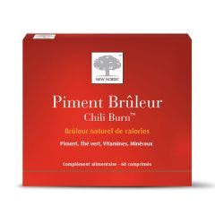 Piment Bruleur Chili Burn 60 Comprimes New Nordic