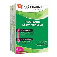 Programme Detox Minceur 30 Ampoules 10ml Forté Pharma